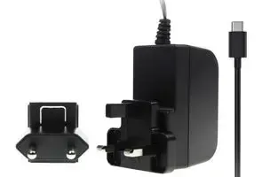 3A, UK & Euro Raspberry Pi 4 USB-C Plug In Power Supply (Level VI) -  T7725DV