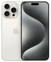 iPhone 15 Pro Titanium 128GB SIM Free, White - MTUW3ZD/A